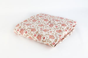 Fitted Bed sheet: PUSHPANJALI