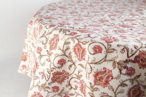 Table Cover- Round 72" DIA : PUSHPANJALI