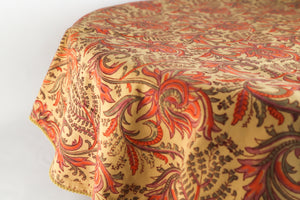 Table Cover- Round 72" DIA : Gulaabo