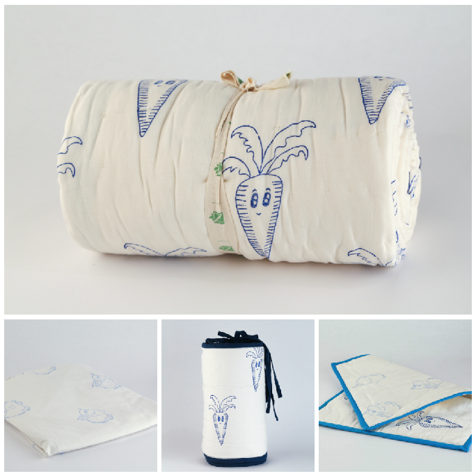 Baby Bedding: Bunny n Carrot