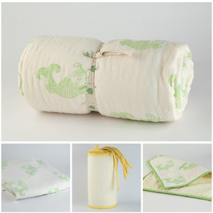 Baby Bedding: Fishy