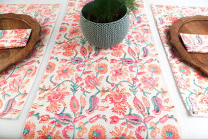 TABLE LINEN SET: BLUSH